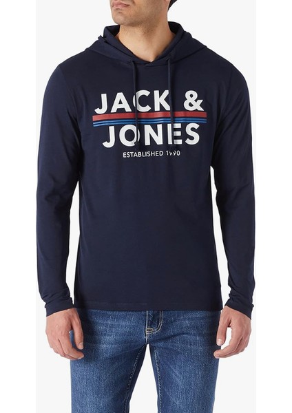 Jack & Jones Jacron Jersey Hood Lw Kapüşonlu Sweatshirt