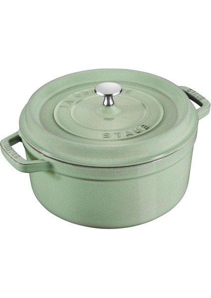 La Cocotte 28 cm 6,75LT Adaçayı Yuvarlak Döküm Tencere - 405087070