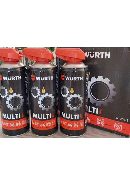 Multi 5ın1 Çok Amaçlı Bakım Spreyi 400 ml 3 Adet