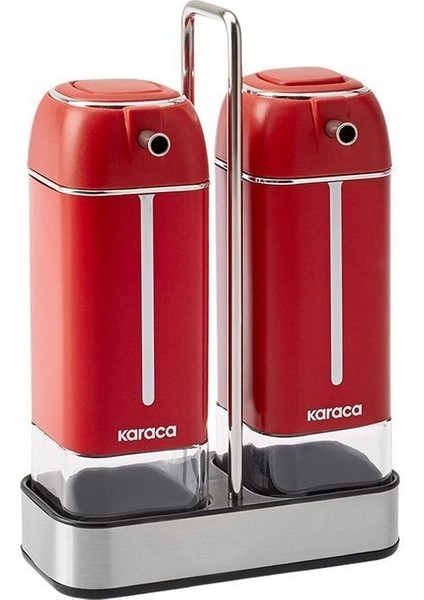 Kırmızı Cam Yağlık ve Sirkelik Seti, 3 Parça, 0-249 ml fiyatları