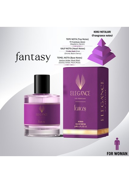 Fantasy Kadın Parfümü For Women Edp 50 ml