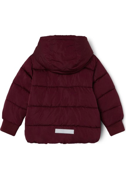 Puffer Jacket Bordo Erkek Çocuk Mont