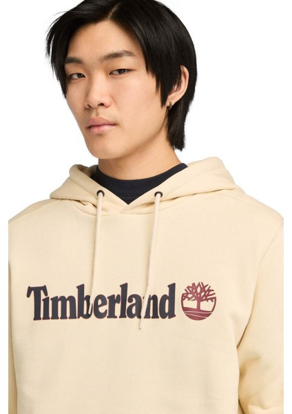 Kennebec Rıver Linear Log Bej Erkek Sweatshirt
