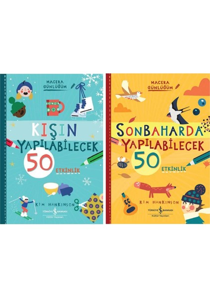 Sonhabarda - Kışın Yapılabilecek 50 Etkinlik 2 Kitap - Kim Hankinson