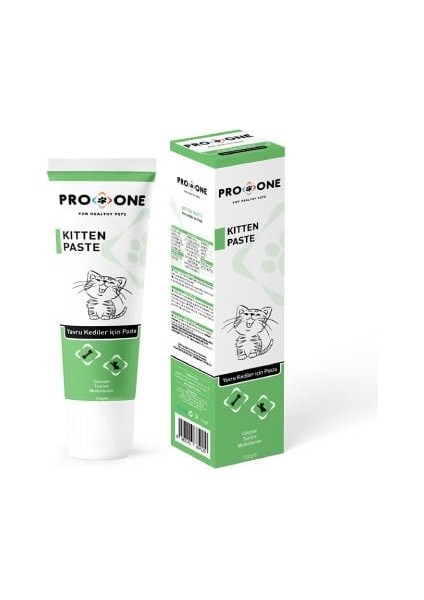 Pro One Kalsiyum Destekli Multivitamin Yavru Kedi Macunu 100 gr - 07-04-One