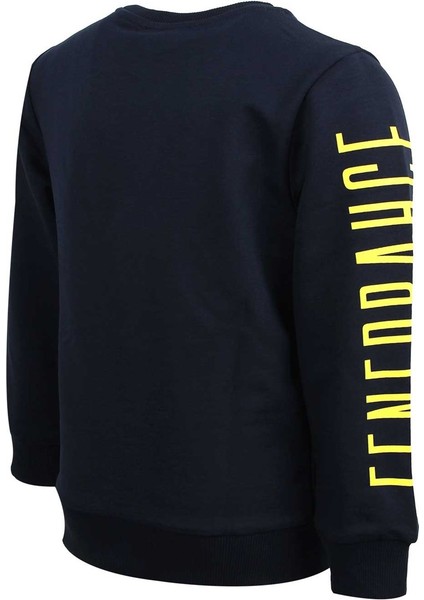 Lisanslı Çocuk Tribün Logo Sweatshırt