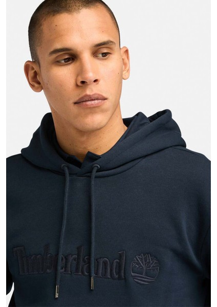 Hampthon Hoodie Lacivert Erkek Sweatshirt
