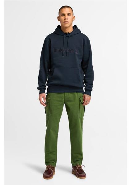 Hampthon Hoodie Lacivert Erkek Sweatshirt