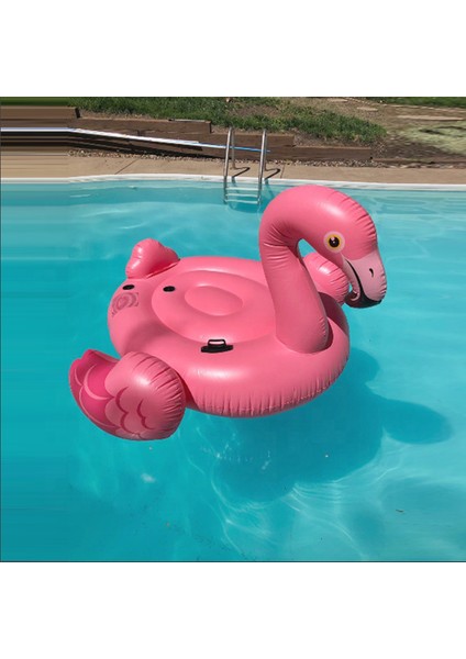 Flamingo Binici - Şişme Flamingo - Bot Deniz Flamingo Binici - Havuz Flamingo Şişme 142x137x97 cm.