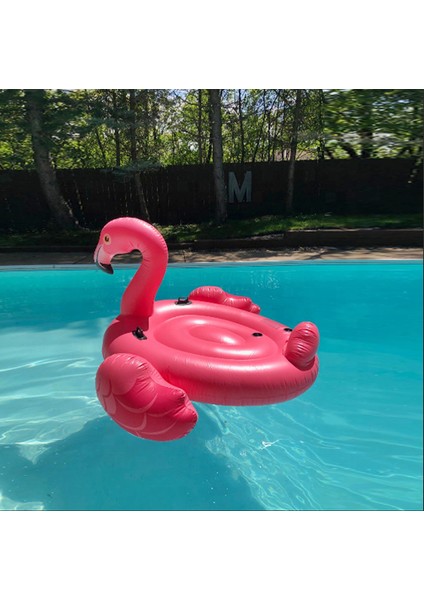 Flamingo Binici - Şişme Flamingo - Bot Deniz Flamingo Binici - Havuz Flamingo Şişme 142x137x97 cm.