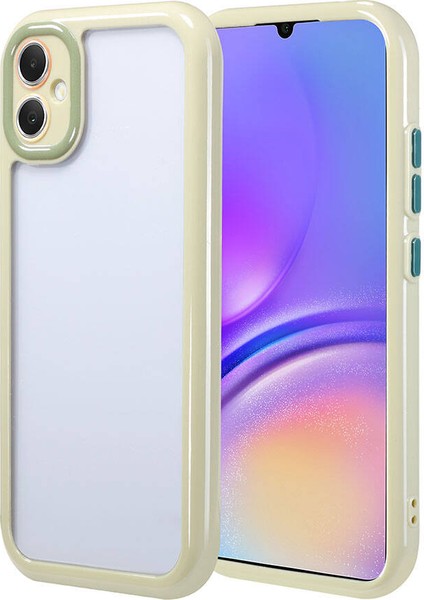 Galaxy A05 Kılıf Kamera Korumalı Renkli Kenar ve Çerçeve Tasarımlı Zore Vitamin Kapak