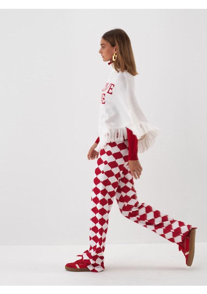 Kadın Ekru Yumuşak Dokulu Regular Fit Panço fiyatları