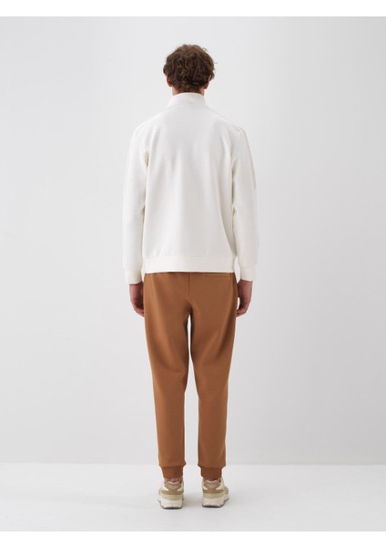 Erkek Siyah Pamuk Dokulu Regular Fit Sweatshirt indirimleri