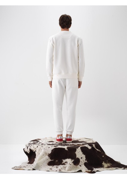 Erkek Camel Pamuk Dokulu Regular Fit Sweatshirt indirimleri