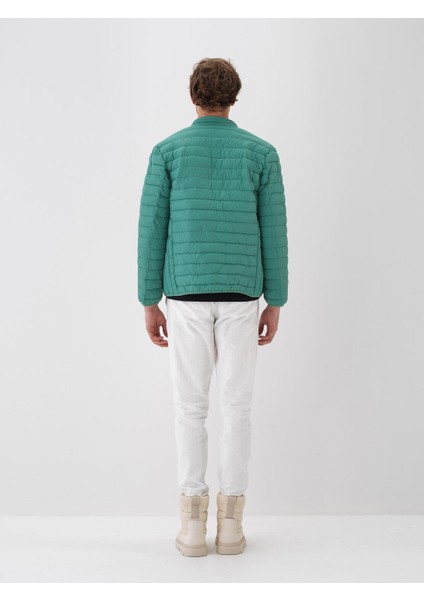 Erkek Beyaz Formunu Koruyan Regular Fit Mont indirimleri