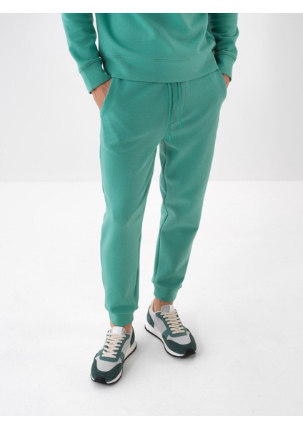 Erkek Yeşil Basic Sweat Pantolon fiyatları