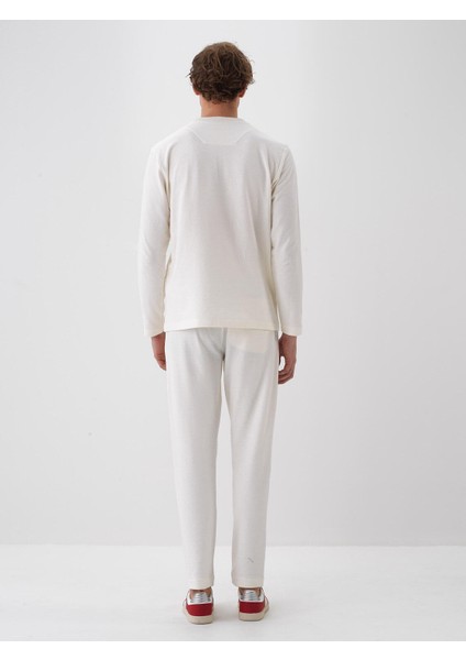 Erkek Siyah Pamuk Dokulu Regular Fit Sweat Pantolon indirimleri