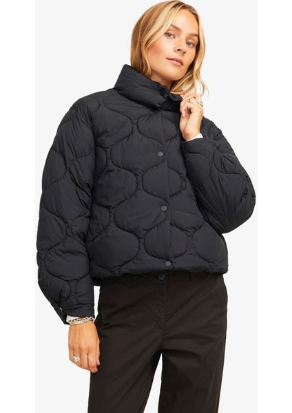 Jxsena Quılted Jacket Otw Sn Kadın Siyah Mont 12258499-BLACK