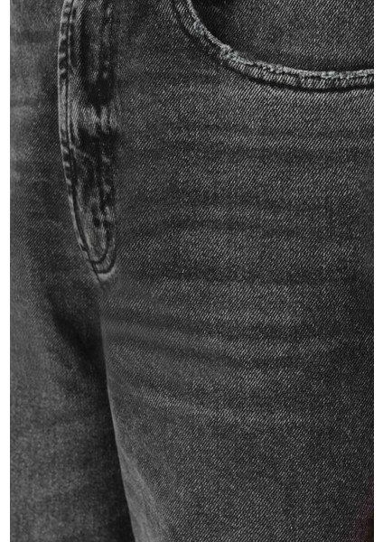 Wide Leg Jean Antrasit