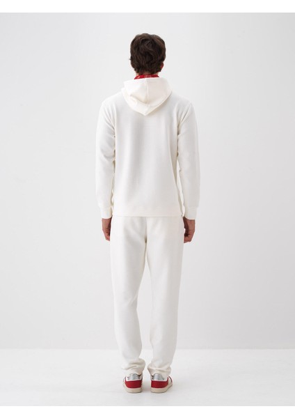 Erkek Kırmızı Pamuk Dokulu Regular Fit Sweatshirt indirimleri