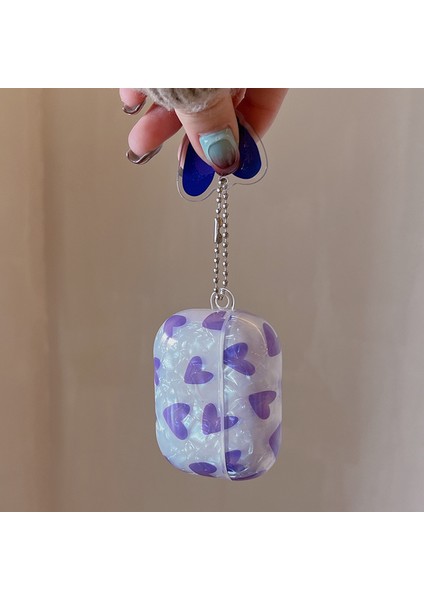 Apple Airpods 3 için Şık Kalp Desenli Tpu Lı Koruyucu Kolye Kulaklık Kılıfı (Yurt Dışından) fiyatları