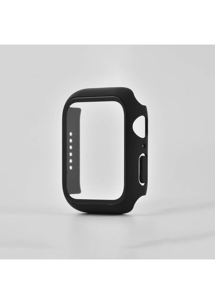 Apple Watch 7 41MM - Kasa ve Ekran Koruyucu Zr-01 - Siyah