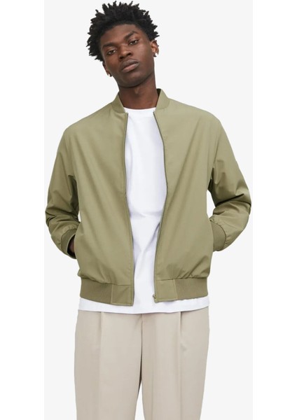 Jack & Jones Jprccıllusıon Bomber Sn Erkek Yeşil Mont 12251942-OLIVENIGHT