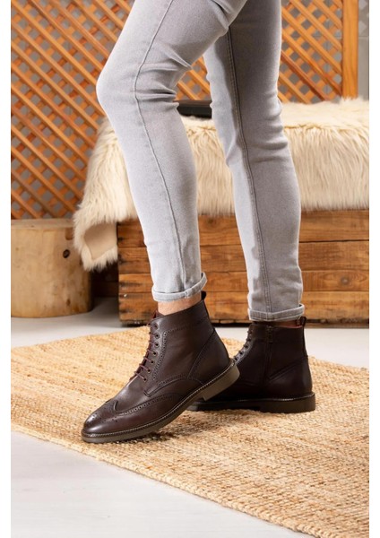 Freefoot 23211 Merdane Mercan Kahve Bot