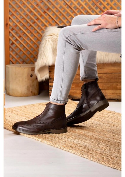Freefoot 23211 Merdane Mercan Kahve Bot