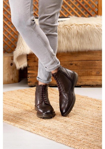 Freefoot 23211 Merdane Mercan Kahve Bot