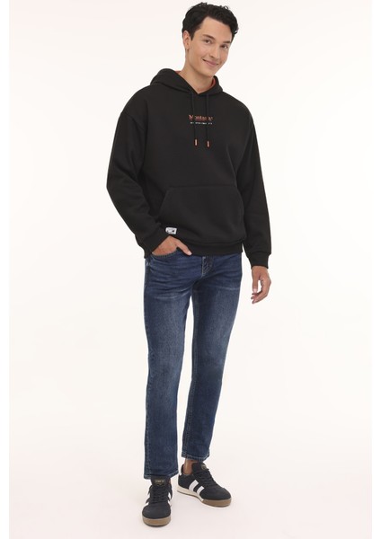 ml Mountaın 17OTD105 4pr Siyah Erkek Sweatshirt