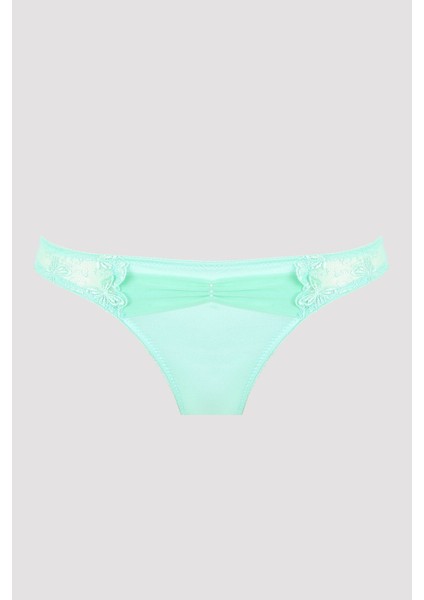 Mint Yeşil Lace Stone String