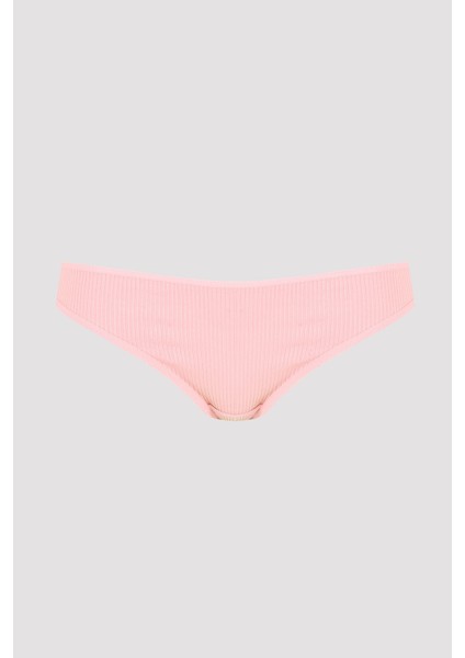 Pudra Yeşil Mavi 3lü Kaşkorse Basic Külot fırsatları