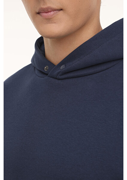 MB Ros 17HS109 4pr Indigo Erkek Sweatshirt