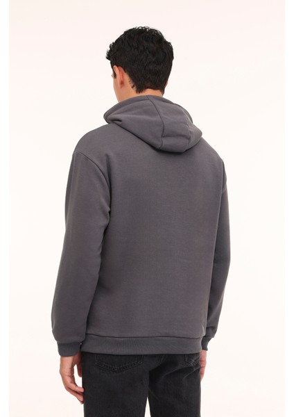 MB SN04 Hoodıe 4pr Antrasit Erkek Sweatshirt