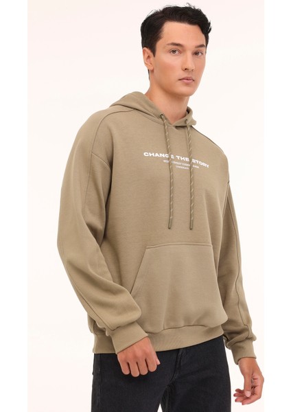 ml Fılaz 17AFW-87 4pr Haki Erkek Sweatshirt