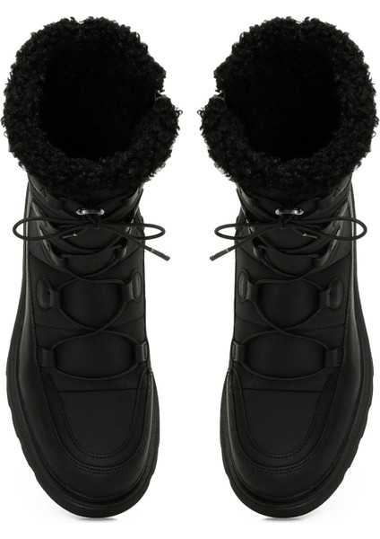 Clıff 4pr Siyah Kadın Kar Botu fırsatları