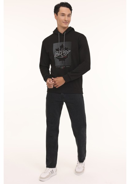 ml Renato 17SD1047 4pr Siyah Erkek Sweatshirt