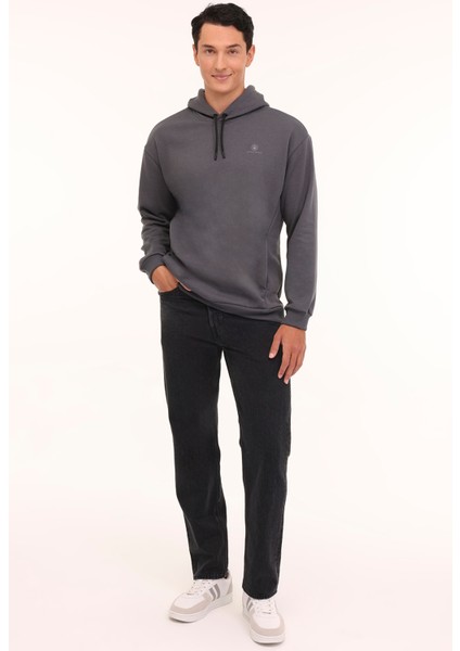 MB SN04 Hoodıe 4pr Antrasit Erkek Sweatshirt modelleri