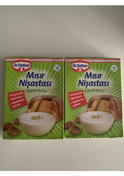 Dr Oetker Glutensiz Mısır Nişastası 2'li