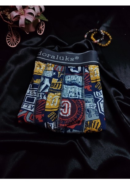 Kırmızı Desenli Slip Boxer %95 Pamuk fiyatları
