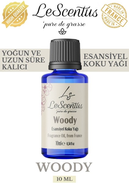 Woody Esansiyel Koku Yağı Buhurdanlık Yağı Difüzör Hobi Esansı Oda Ortam Kokusu 10ml