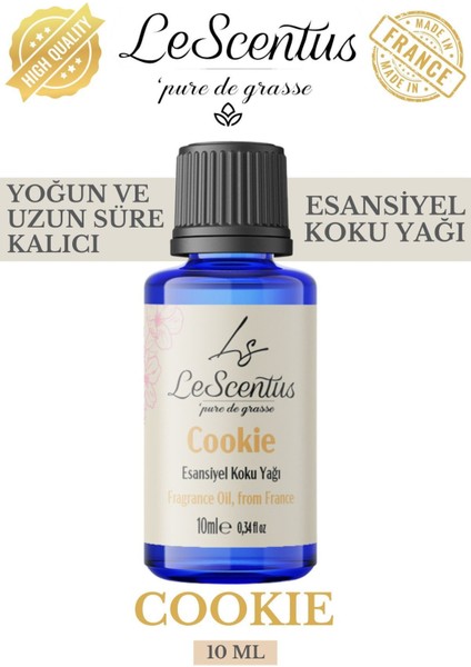 Cookie Esansiyelkokuyağıbuhurdanlık Difüzör Mum Sabun Hobi Esansıhavanemlendirici ODAKOKUSU10ML