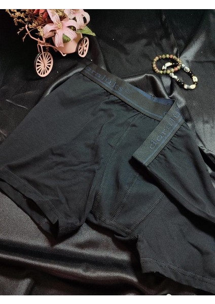 Düz Siyah Slip Boxer %92 Pamuk fiyatları