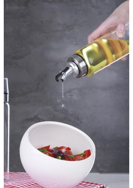 Mor 500 ml Borosilikat Cam Sirkelik, şık ve dayanıklı içecek kabı