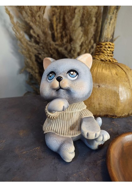 Sevimli Tepsili Kedi Biblo & Sunumluk fırsatları