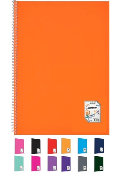 Çınar Defter Çınar Colormaxı 72/1 Pp. Kapak Spiralli Metod 8695894730014