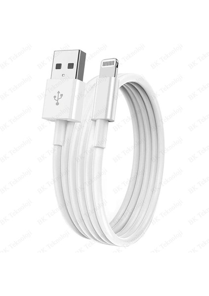 USB To Lightning Şarj Data Kablosu (2 Metre)
