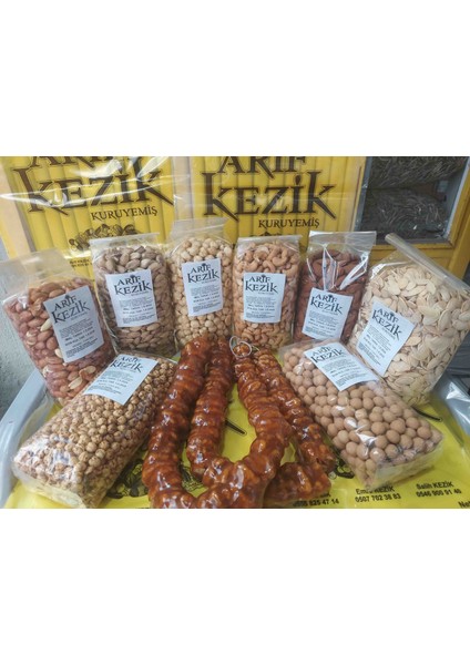 4500GR. 9'LU PAKET LÜKS KARIŞIK KURUYEMİŞ AİLE PAKETİ