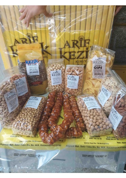 5150GR. 11'Lİ PAKET LÜKS KARIŞIK KURUYEMİŞ AİLE PAKETİ